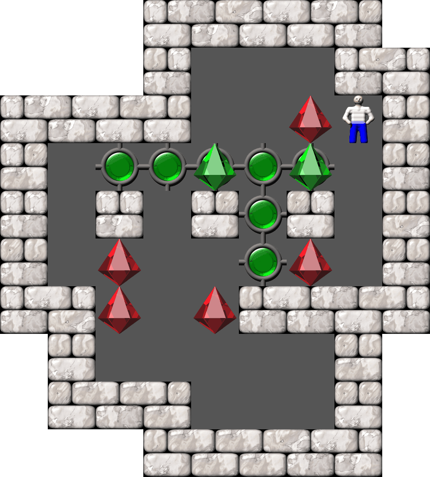 Sokoban Serg Belyaev 5 level 50